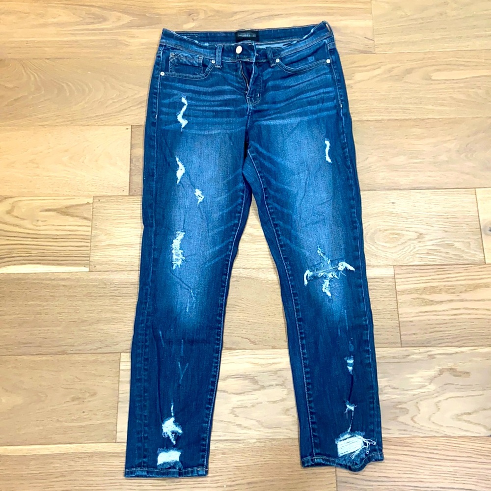 Buckle Black Jeans Size 28 Fit 256.